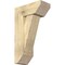 Ekena Millwork Traditional Slat Rough Sawn Bracket w/ Offset Brace, Douglas Fir, 8"W x 18"D x 30"H BKT0806X18X30TRA06RDF - alternate 1